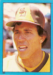 1982 Topps Baseball Stickers     101     Luis Salazar